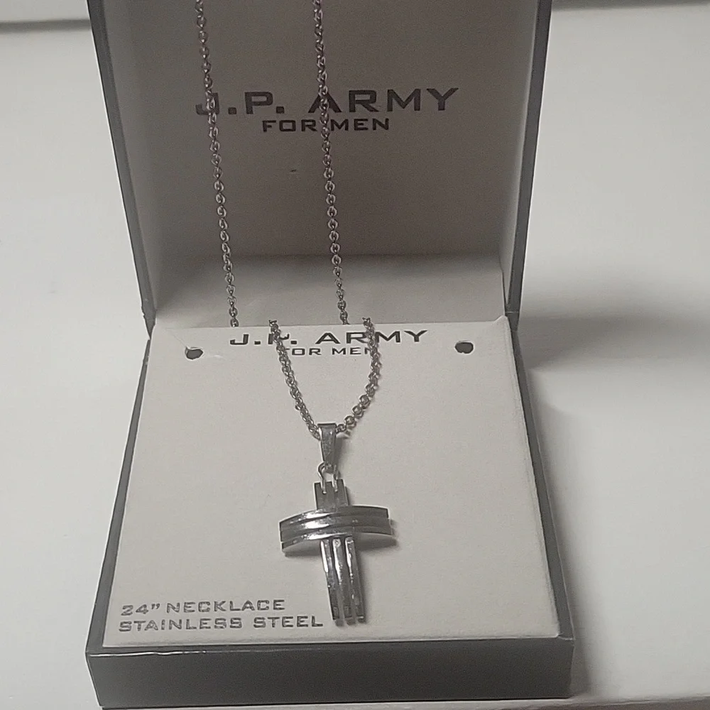 Cross necklace JP ARMY mens - Picture 1 of 5